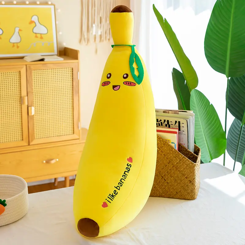 Banana throw pillows