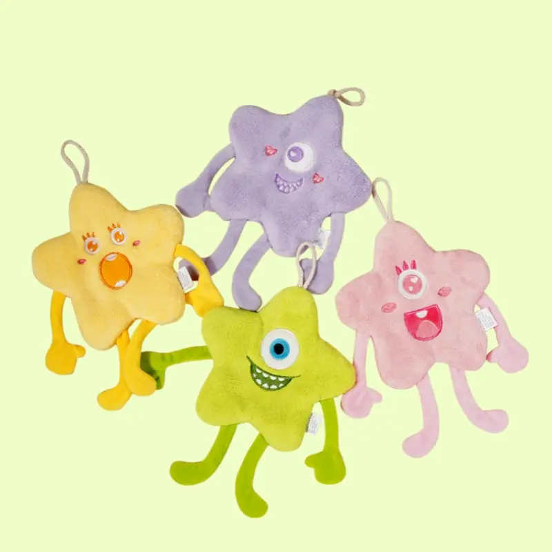 cartoon star hand towel