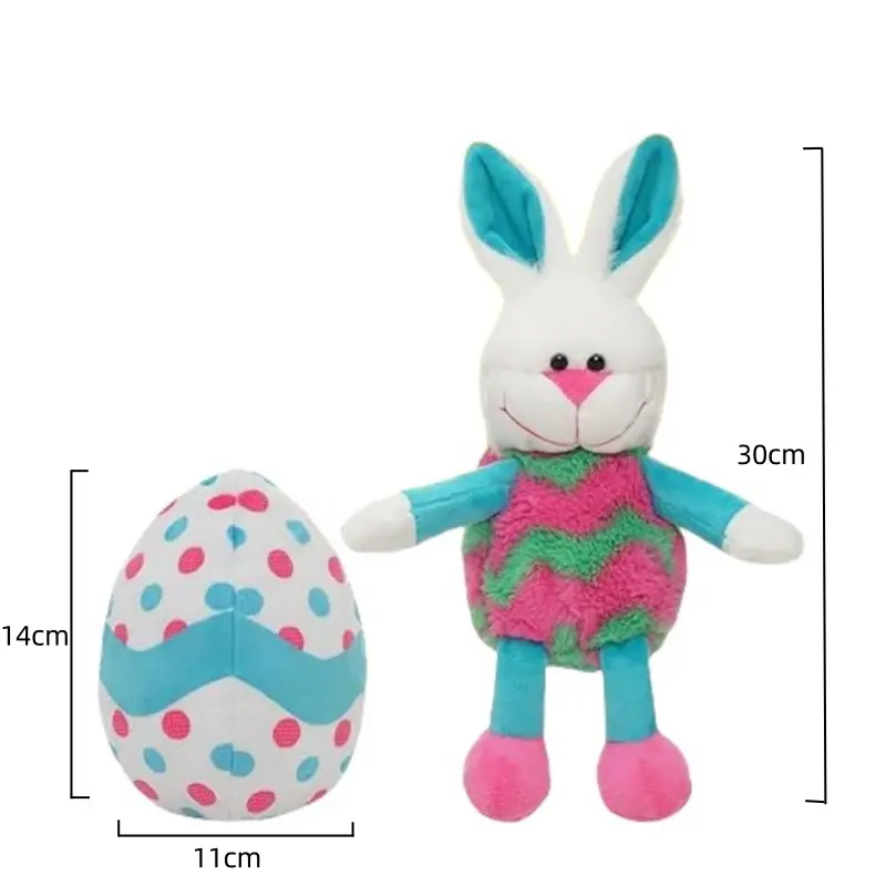 reversible bunny plush