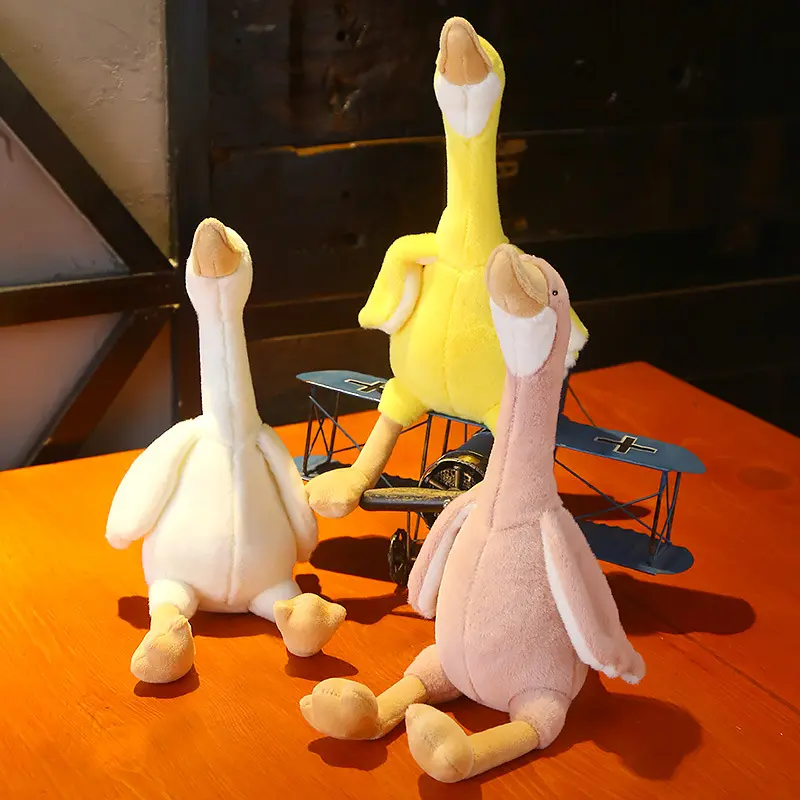 simulation swan plush toy