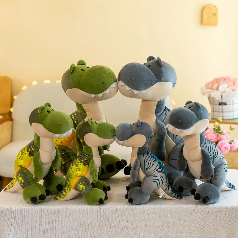 Soft dinosaur plush toys