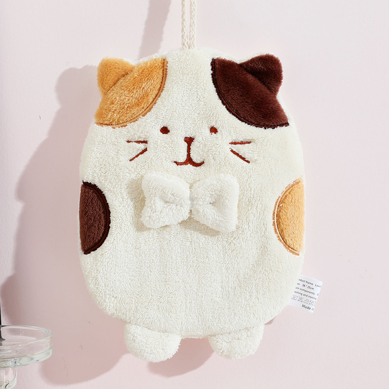 Cat hand towel (3)uuj