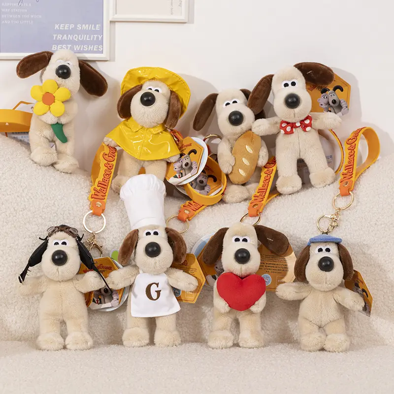 Wallace and Gromit dog plush toys