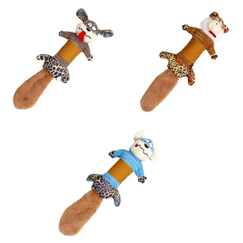 Teething pet plush toy