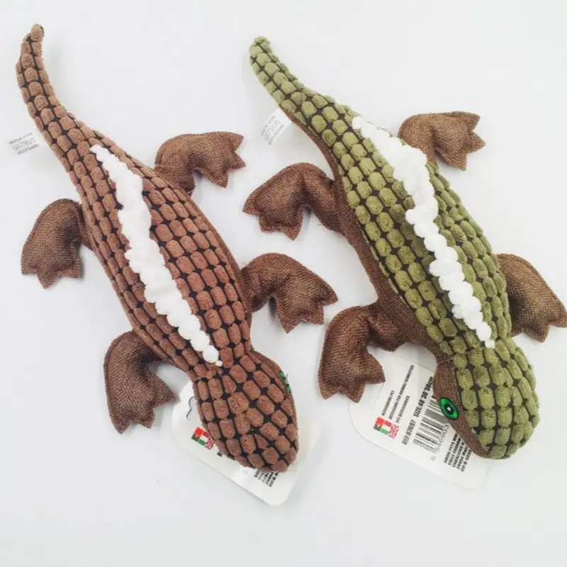 crocodile plush toy for pet