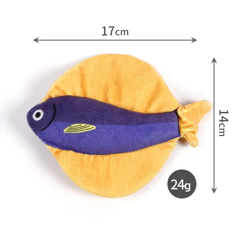catnip fish toy for cats