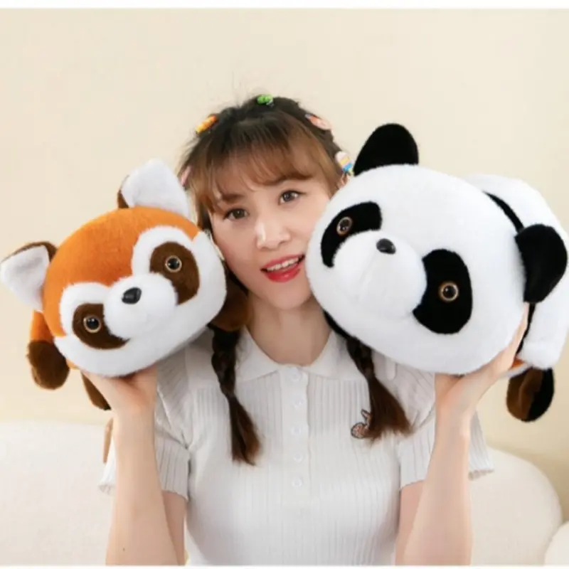 Reversible panda plush toy (2)41o