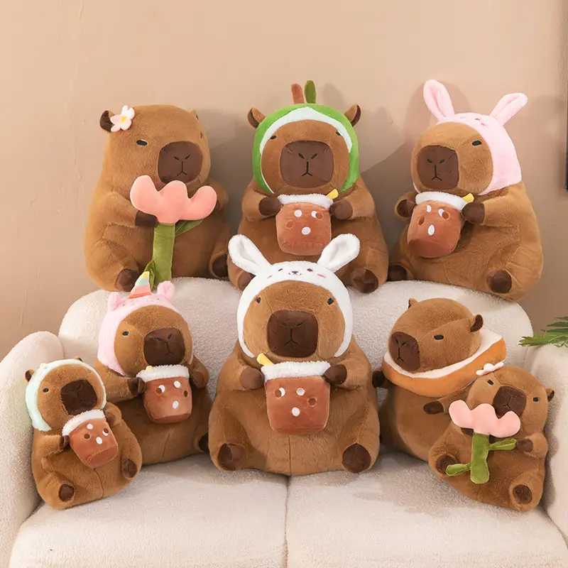 cute capybara plush