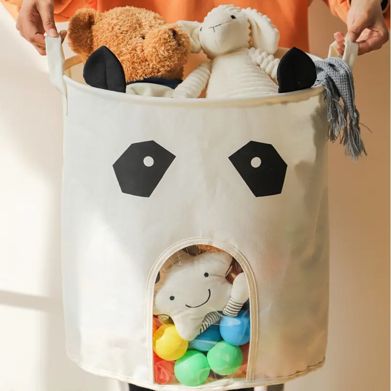 Foldable laundry basket