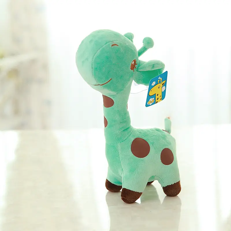 Cute Plush toy giraffe doll small gift wedding throw deer rag doll wedding game plush small dolls for children