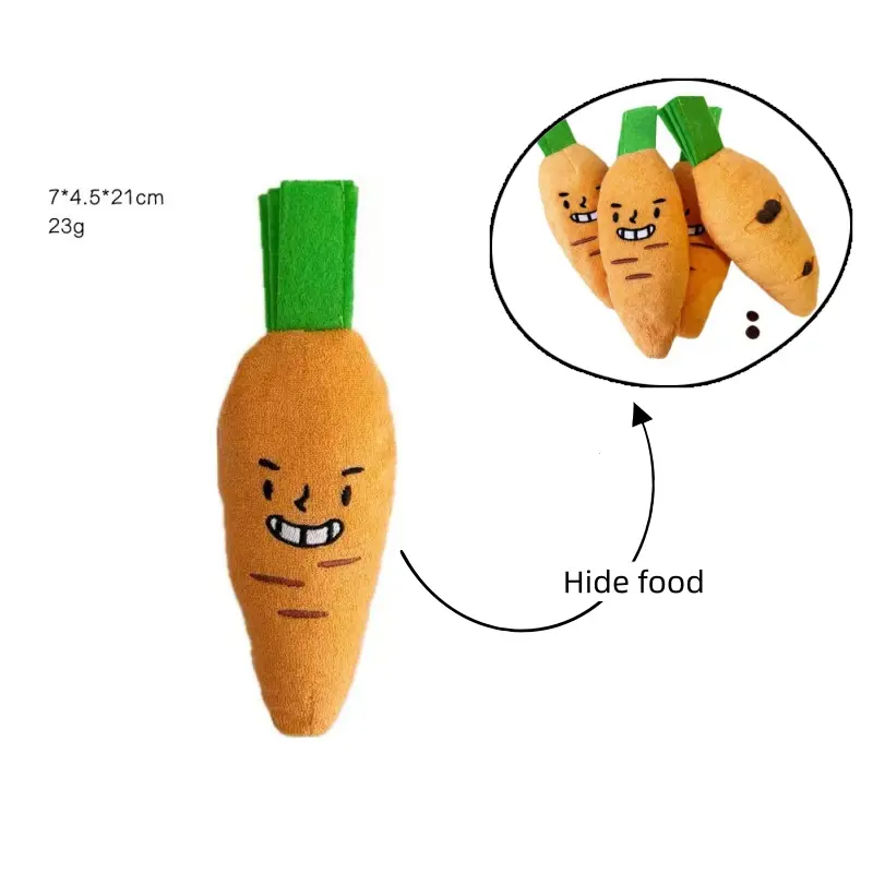pet squeaky plush toys