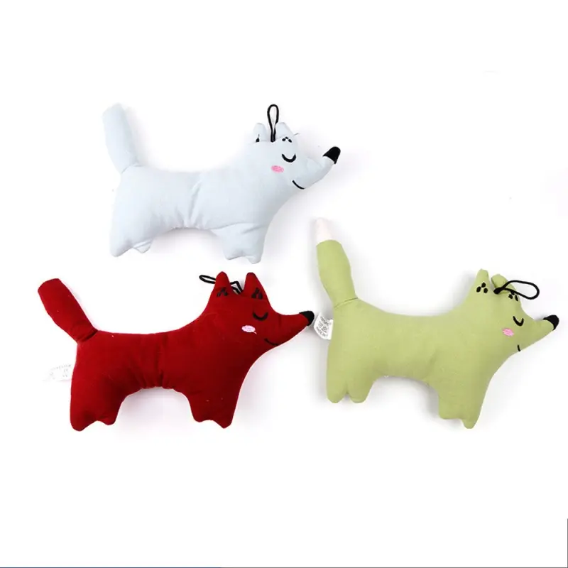 Dog plush chew toy