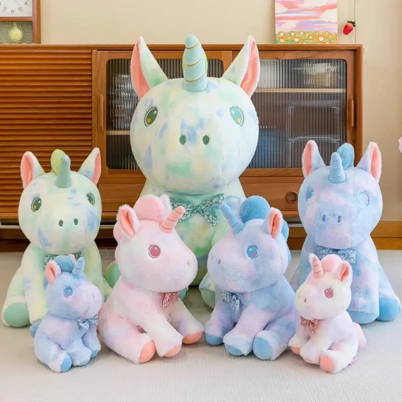 Stuffed unicorn toy