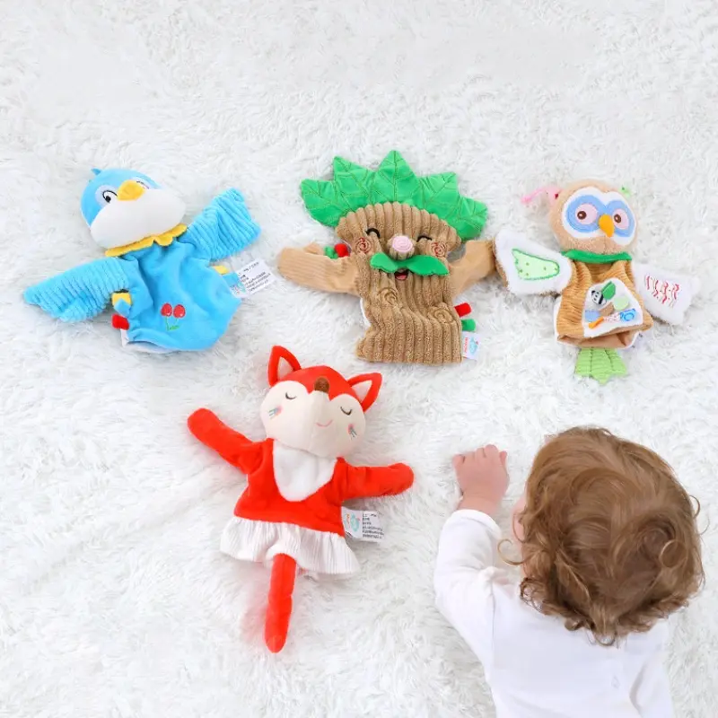 plush animal puppet