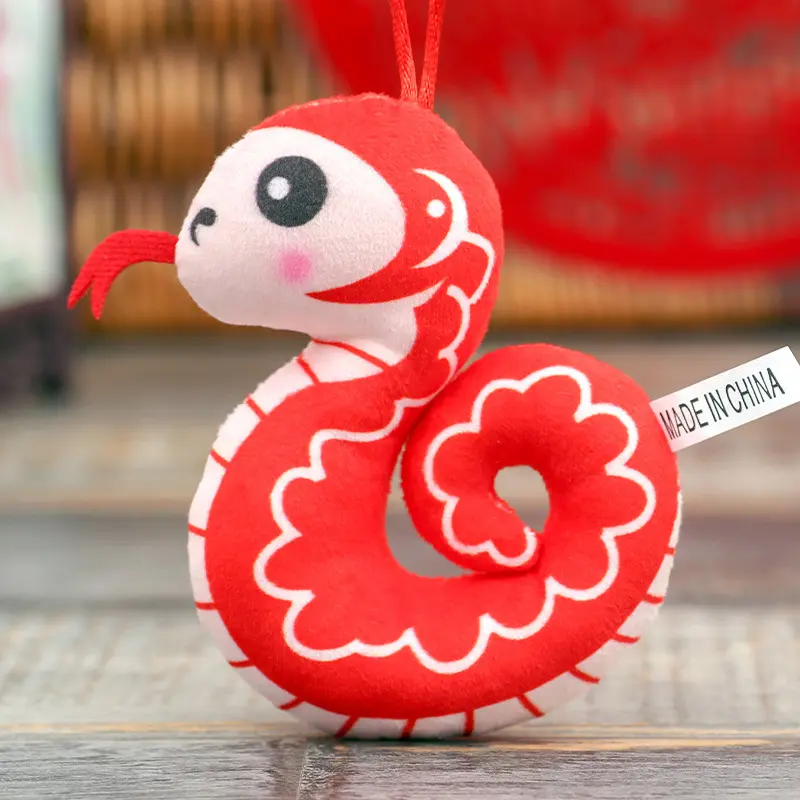 snake pendant plush