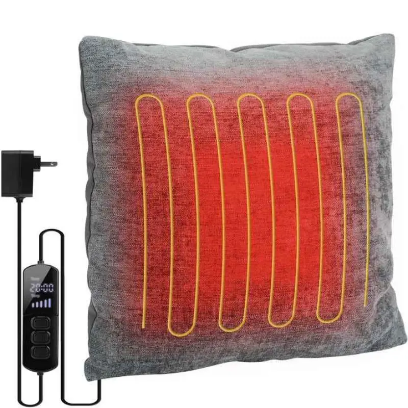 Pillow with electric heating