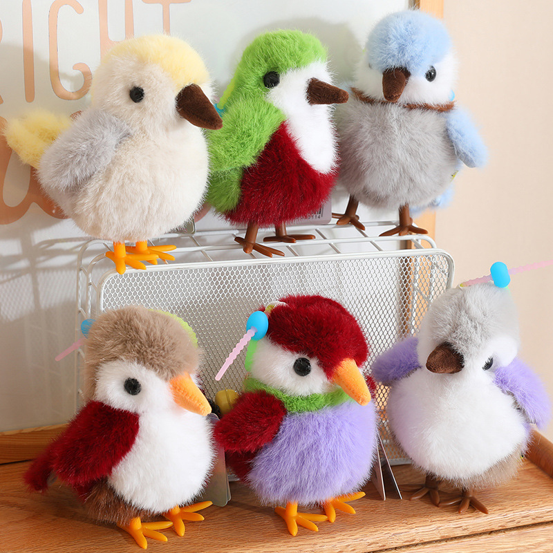 bird lover keychain gift