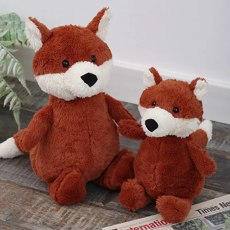 stuffed animal fox toy