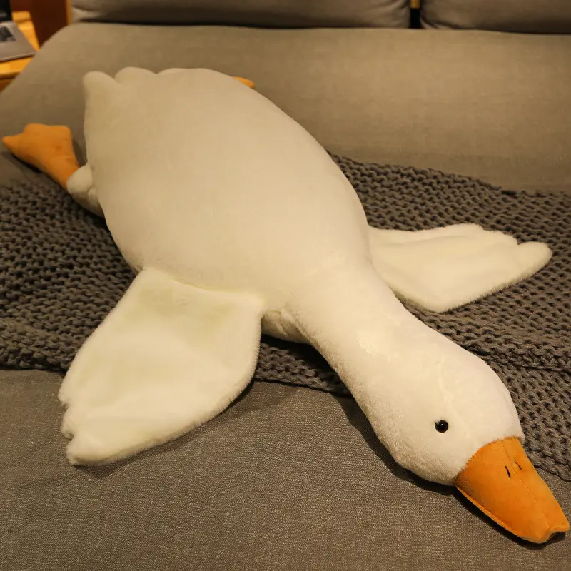 white goose plush toys