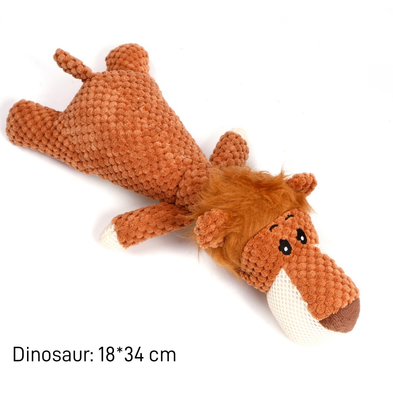dinosaur shaped dog toys