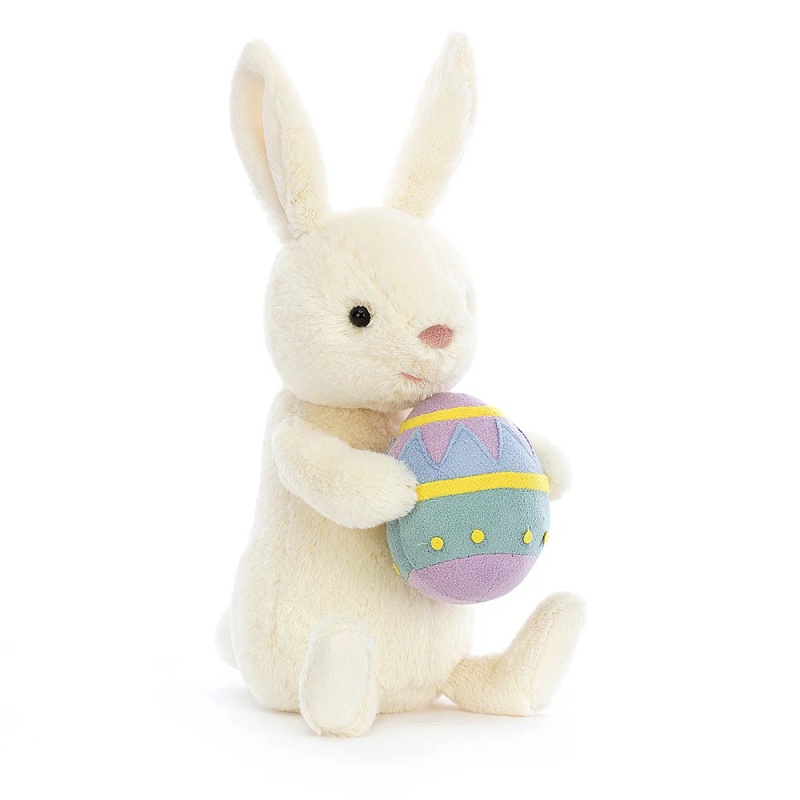 plush bunny with egg