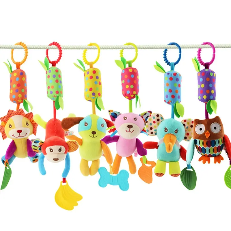 plush animal toy wind chimes