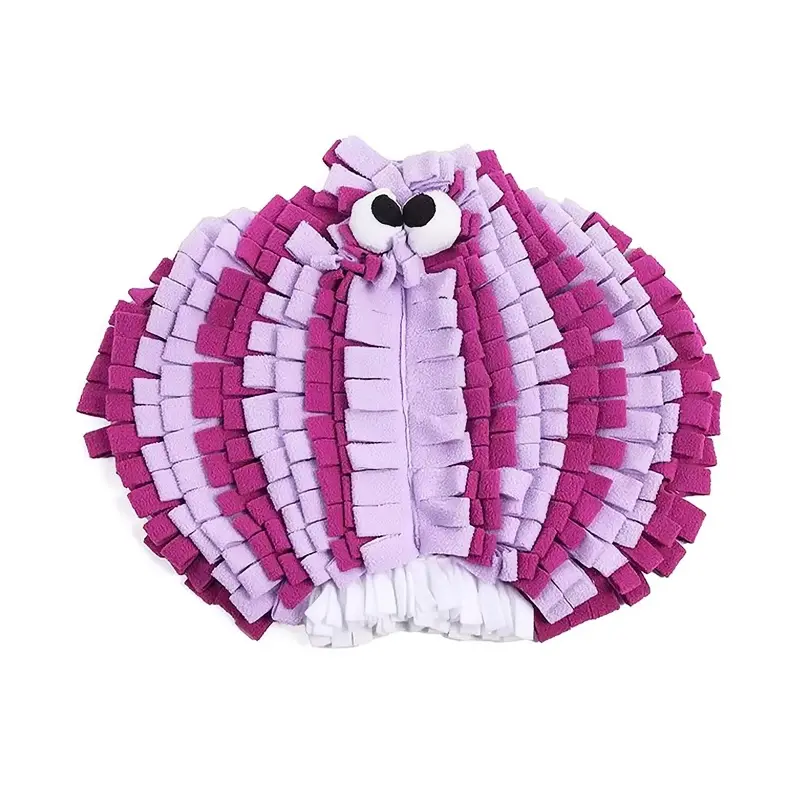 Snuffle mat for food hiding