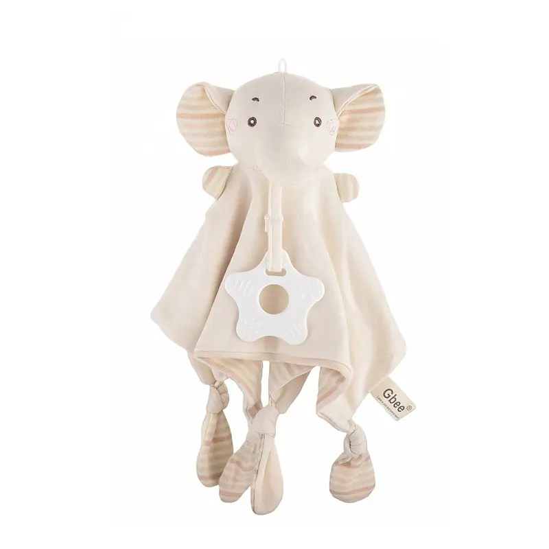 Organic cotton baby soothing towel2cq