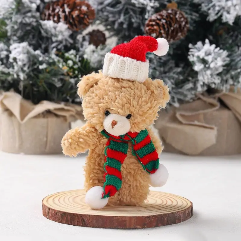 Christmas teddy bear decoration