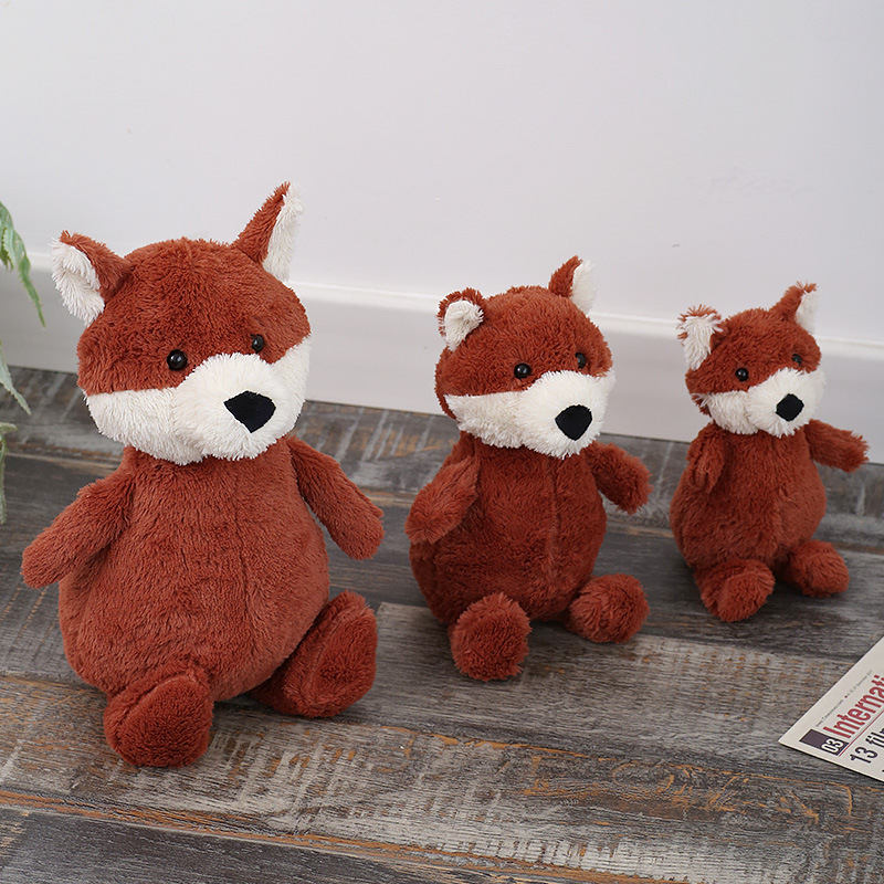 cartoon fox stuffed animal