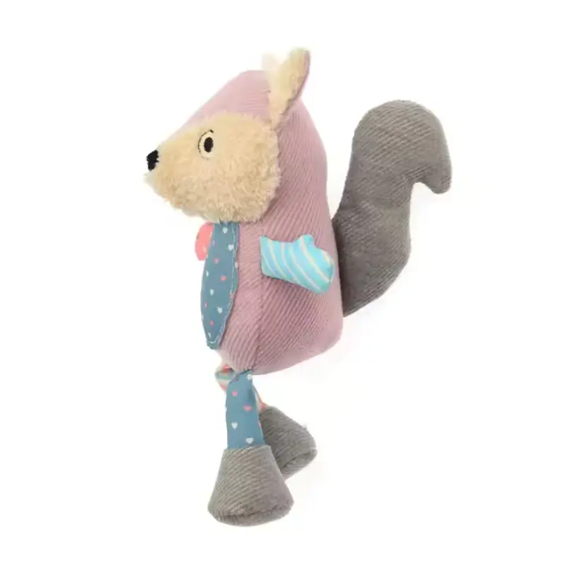 Colorful Plush Dog Toy