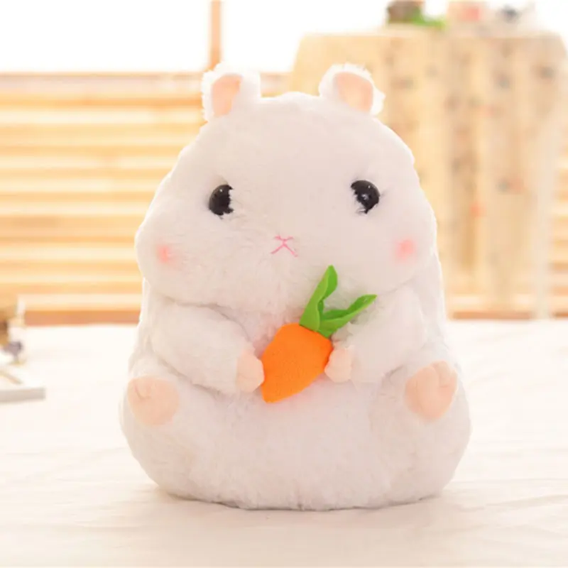 Adorable Hamster Plush Body Pillow Cute Hamster Plush Toy for Kids Children Xmas Birthday Gifts