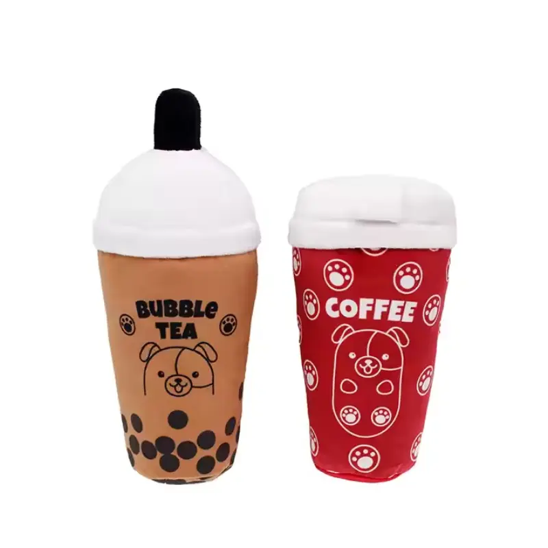 coffee cup dog toy