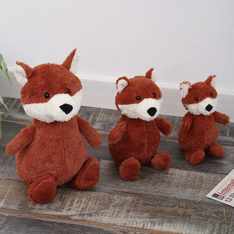 cartoon fox stuffed animal