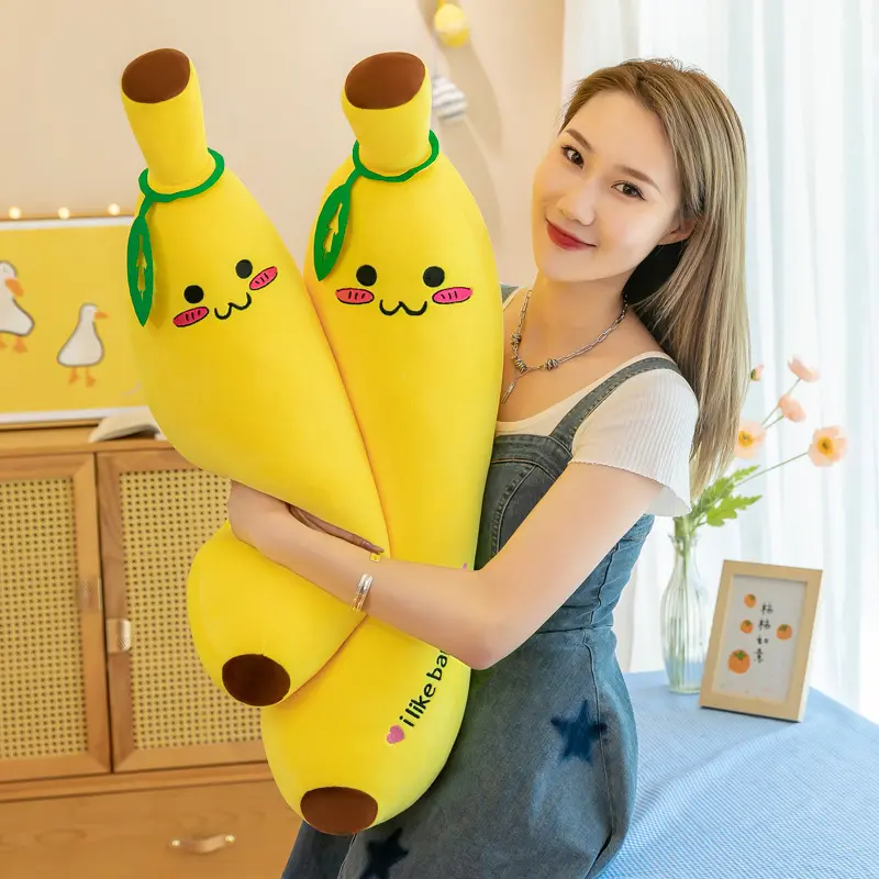 Banana throw pillows