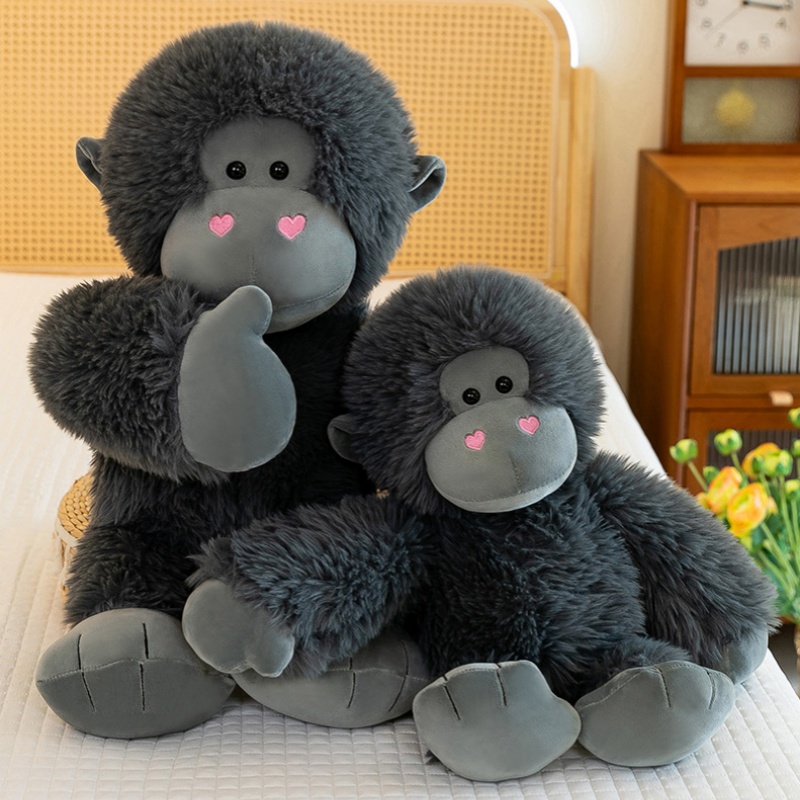 stuffed animal chimpanzee plush toy