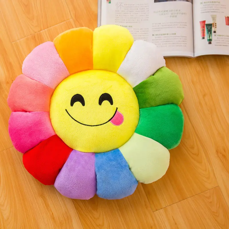 sunflower throw pillows