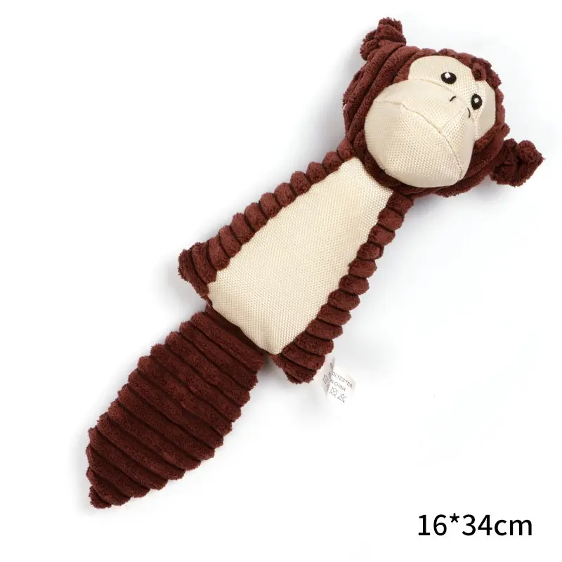 Long stuffed dog toy