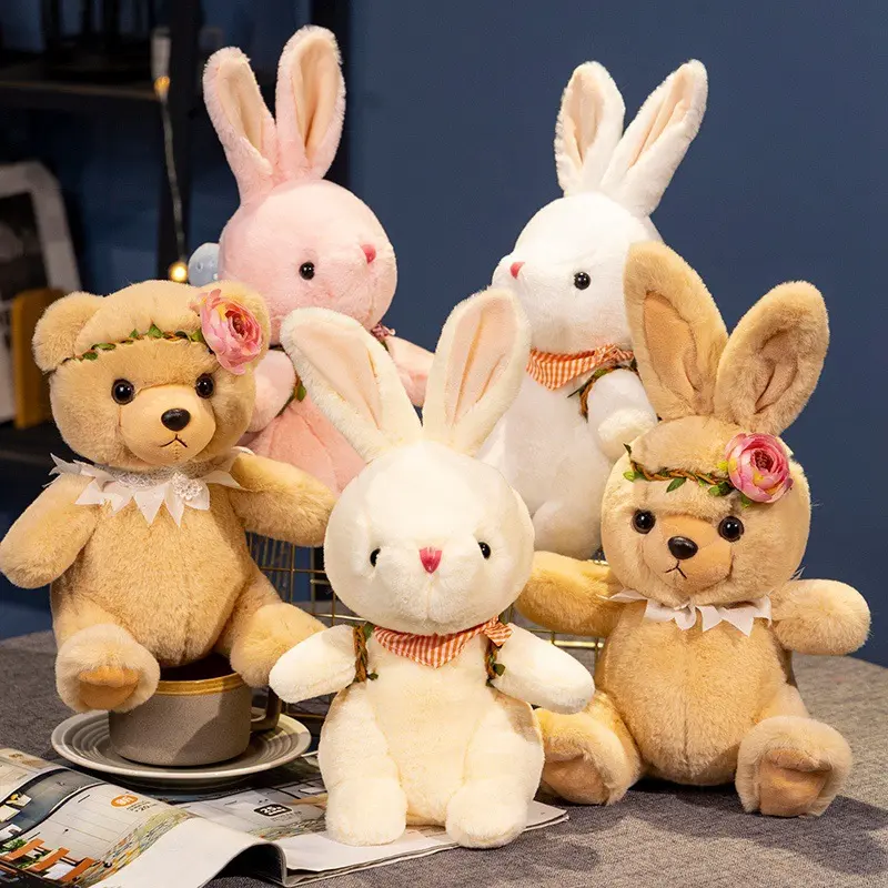 Soft rabbit plush toy