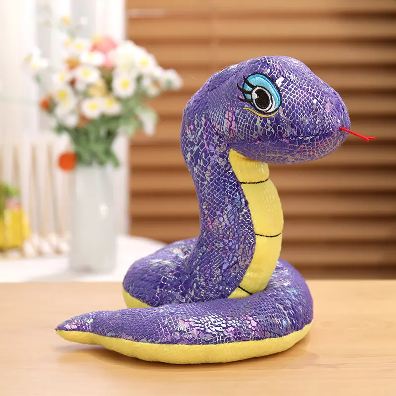 Plush snake toy