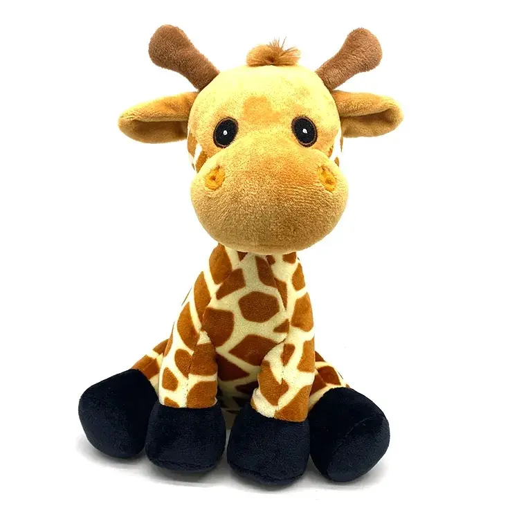 cute kids small soft customised christmas giraffe plush toy baby stuffed & plush toy animal