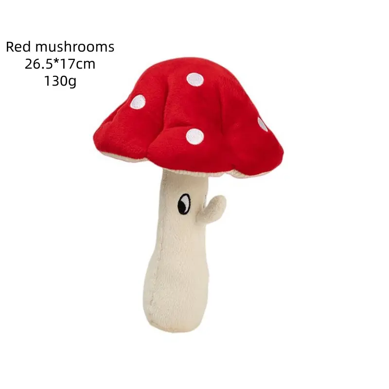 Red mushrooms