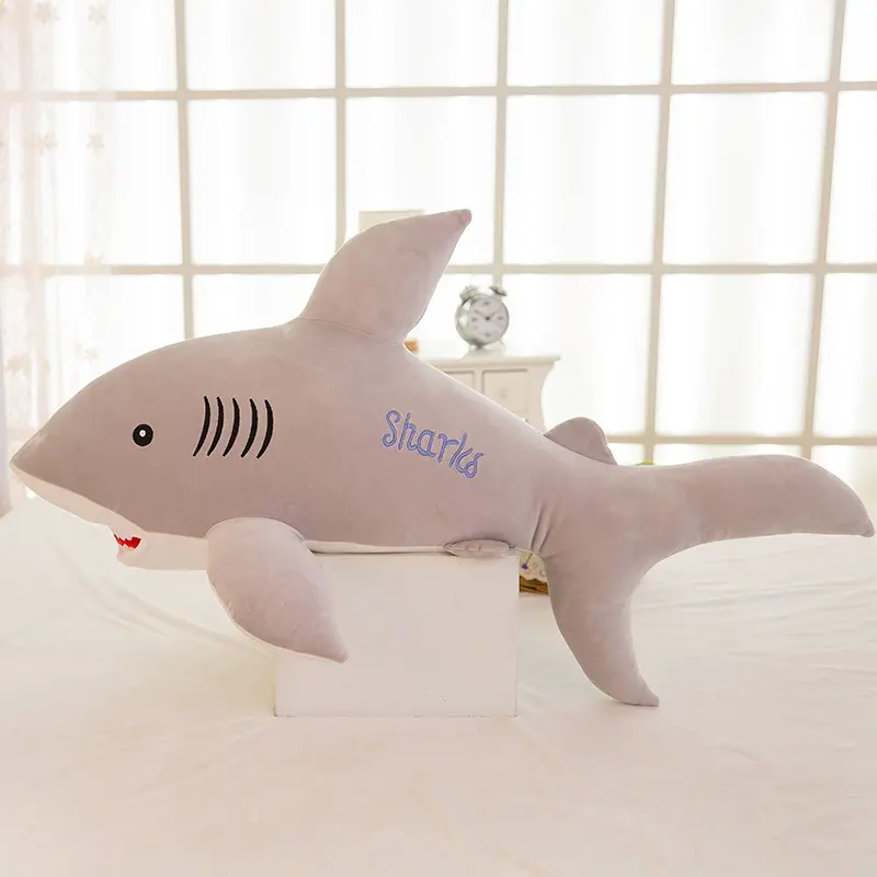 Stuffed shark plushie