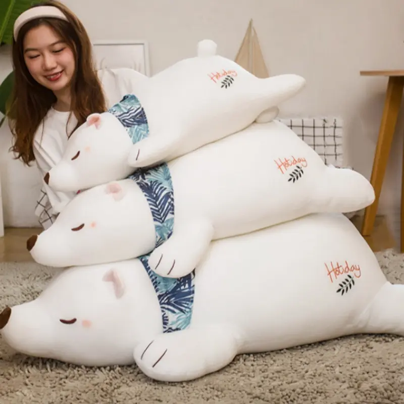 Cute polar bear plush toys