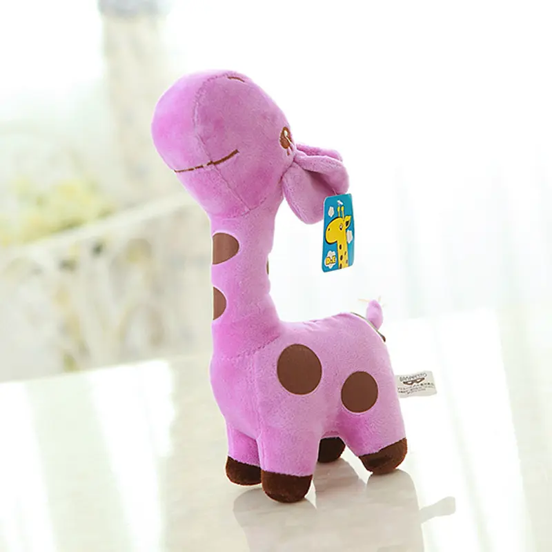 Cute Plush toy giraffe doll small gift wedding throw deer rag doll wedding game plush small dolls for children