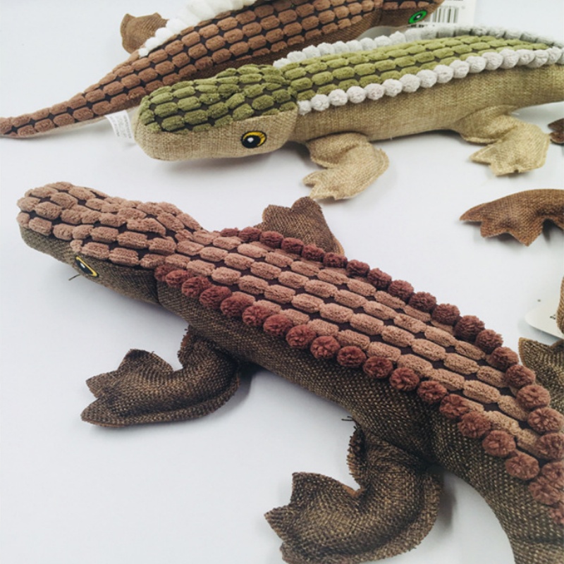 crocodile plush toy for pet